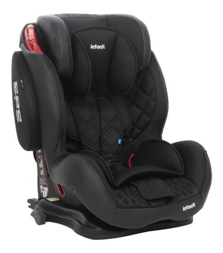 Silla Auto Bebe Butaca Elite Isofix Negro  Infanti Bh12312i