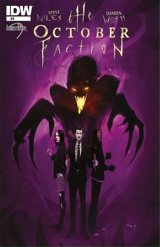 The October Faction #8a: No Aplica, De Niles, Steve. Serie No Aplica, Vol. No Aplica. Editorial Kamite Comic, Tapa Blanda, Edición 1 En Español