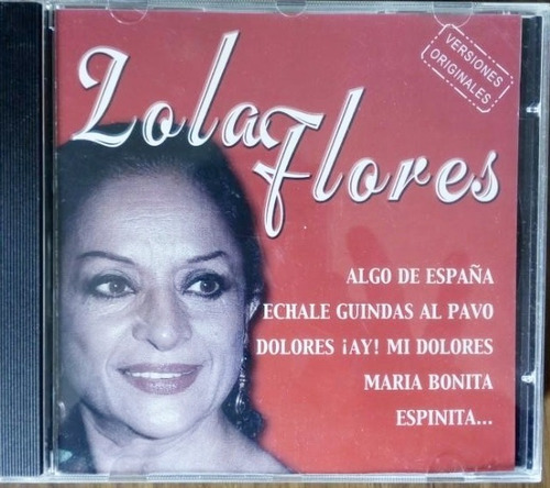 Lola Flores Cd Versiones Originales Imortado 