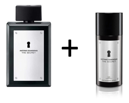 Banderas The Secret 200ml + Deo The Secret 150ml