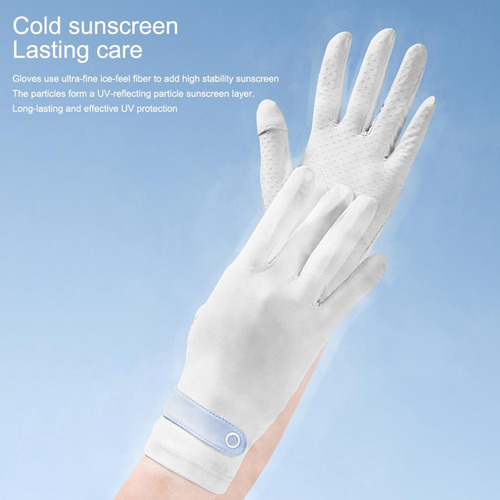 Guantes De Protección Solar Uv Para Mujer, Protector Solar P