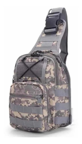 Pechera Táctica Súper Calidad Mochila Mariconera Camuflaje M Color Khaki