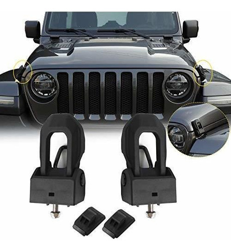 2018 Jeep Wrangler Jl Oem Original Kit De Cierre De Capu