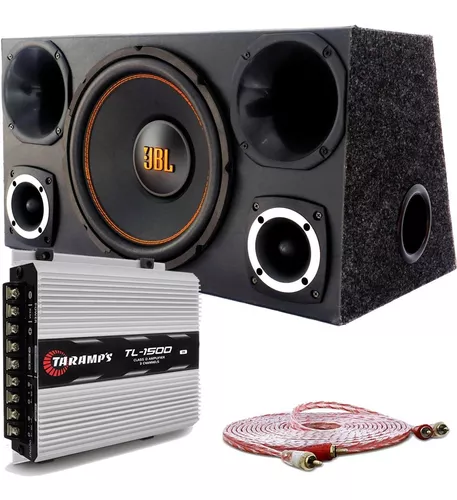 caixa bob - trio jbl tornado pioneer taramps sucesso 