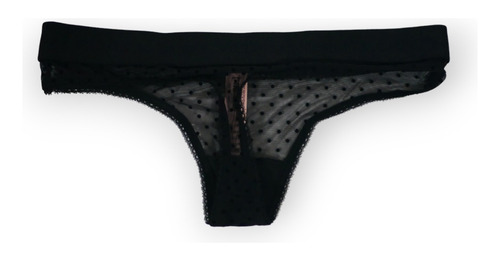 Calzón Tanga Victoria's Secret Modelo Thong Lunares