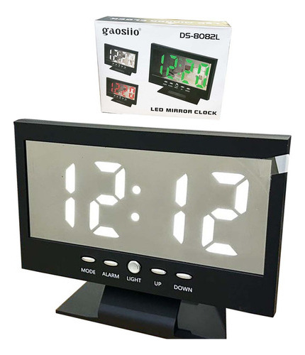 Reloj Despertador Digital Pantalla Lcd Luz Ds-8082l