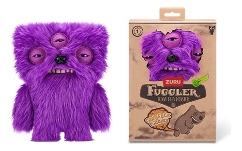 A Peluche Zuru Fuggler Fart Face Annoyed Alien