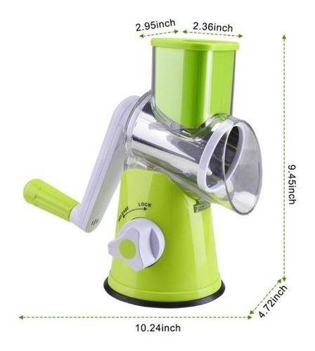 Rallador Verduras Rayador Molino Rallador Queso Manual Dicer