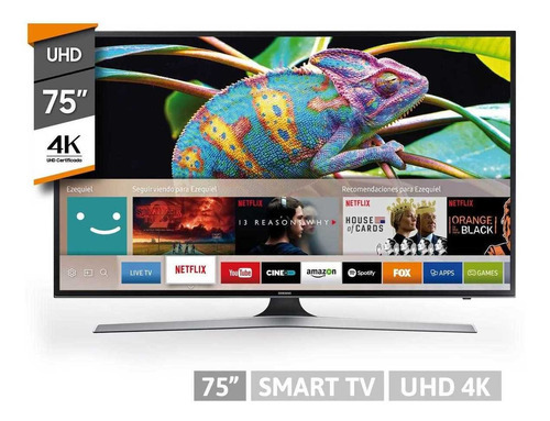 Smart Tv 75 Samsung 75mu6100 Uhd 4k