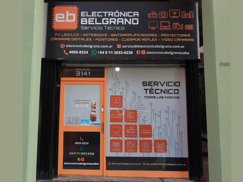 Servicio Técnico De Tv Lcd Led Smart 4k - Audio - Notebook