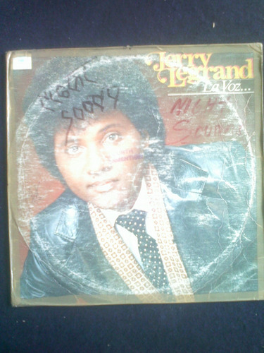 Lp. Jerry Legrand. Todo Me Gusta De Ti. 1984. Merngue.vinilo