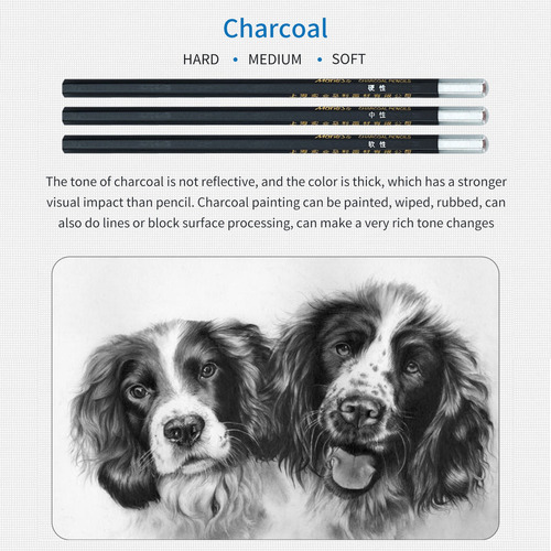 Kit De Dibujo, 30 Unidades, Juego De Lápices Para Dibujar A