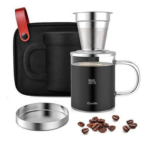Pour Over Coffee Maker Set With Extra Permanent Stainless St