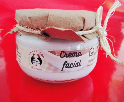 Crema Desmanchadora Facial Nutritiva 100% Natural