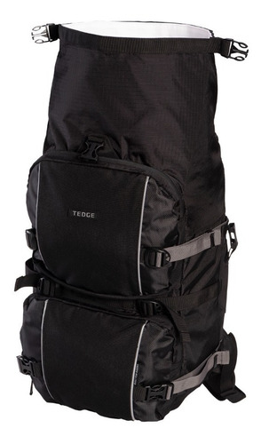 Imagen 4 de 8 de Mochila Moto Impermeable Con Espacio Ropa Humeda