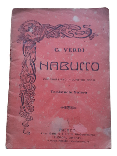 Nabucco Drama Lírico  ( Obra  En Cuatro Partes)/ Verdi