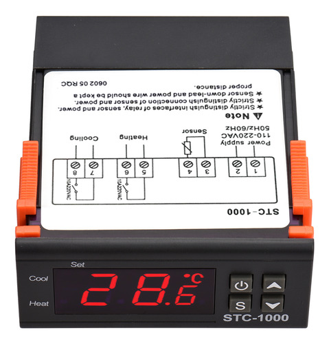 Atemperador Digital De Calefacción/refrigeración/temperatura