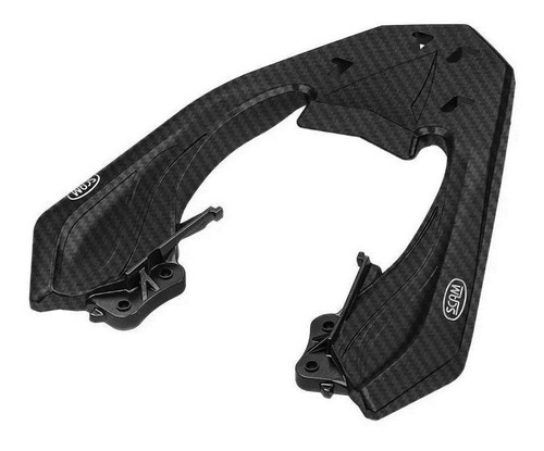 Imagem 1 de 10 de Suporte Baú Honda Cb Twister 250 Bagageiro Fiber Force Scam