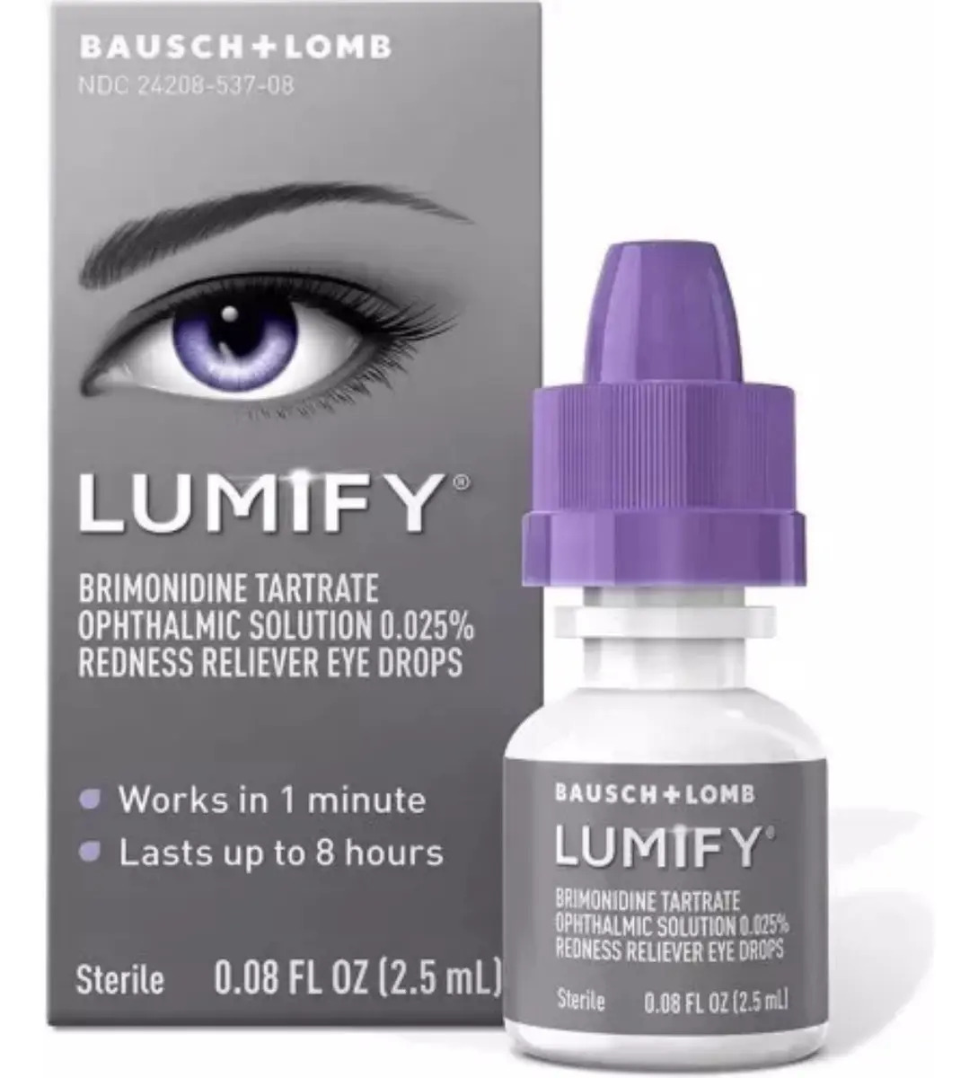 Gotas Para Ojos Bausch + Lomb Lumi-fy De 2,5 Ml