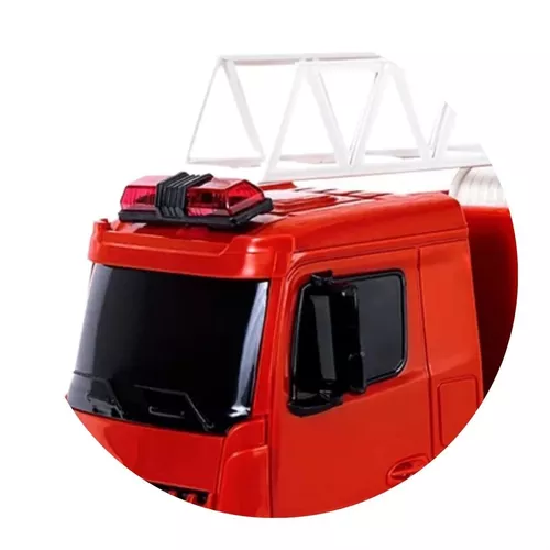 Brinquedo Infantil Caminhão Miniatura Super Frota Bombeiros