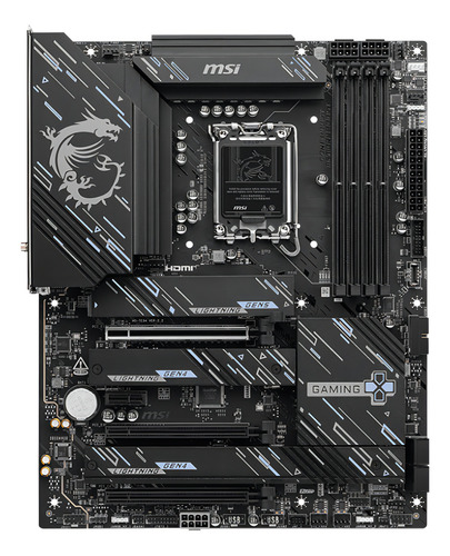 Mother Z890 Gaming Plus Wifi Ddr5 Msi 15gen Color Negro