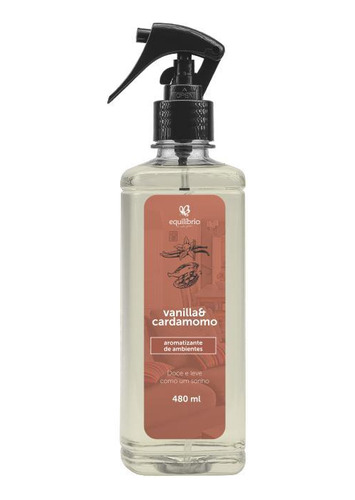 Equilibrio Aromatizante Vanilla E Cardamomo 480 Ml