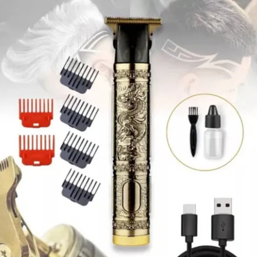 Maquina De Acabamento Barba E Aparador De Pêlos Raspa Cabeça