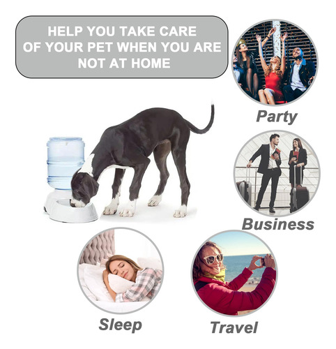 Comedero Automático Para Perros Kenond Para Perros Grandes,