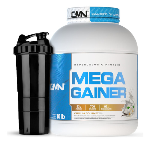 Mega Gainer 10 Libras 10lb 10 Lb Gmn Proteina Hipercalorica