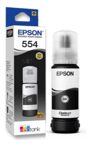 Tinta Epson 554 Negro T554120 Original