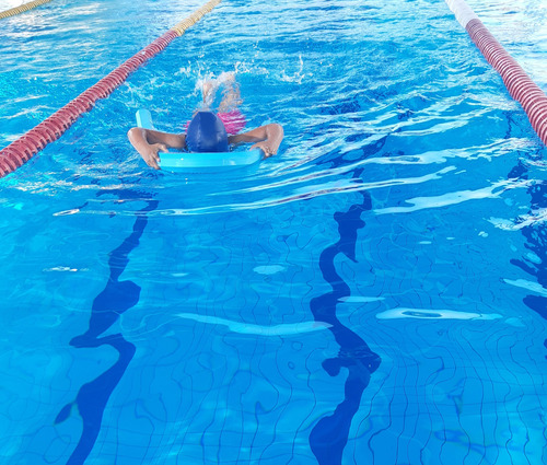 Paquete 30 Popotes Natación Amarillo