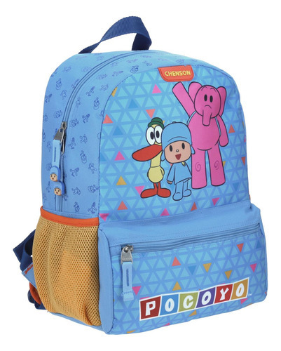 Mochila Mediano Azul Chenson Pocoyo Prens Unisex