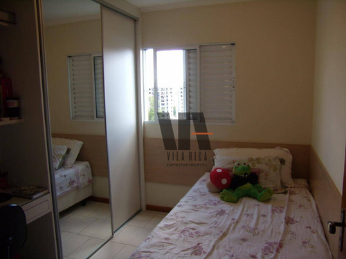 Imagem 6 de 16 de Apartamento Com 3 Dormitórios À Venda, 84 M² Por R$ 430.000,00 - Vila Leão - Sorocaba/sp - Ap0472