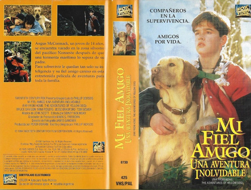 Mi Fiel Amigo Vhs Far From Home The Adventures Of Yellow Dog