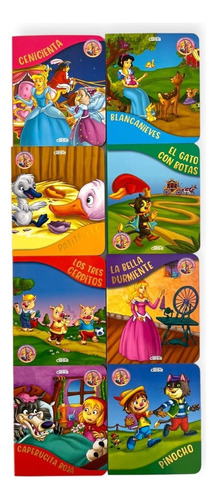 Un Mundo Encantado - Valija Colección De 8 Cuentos Clásicos