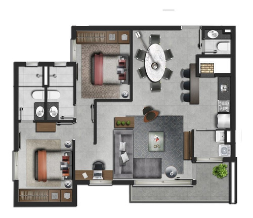Imagem 12 de 13 de Apartamento À Venda No Bairro Centro - Canoas/rs - O-5295-13080
