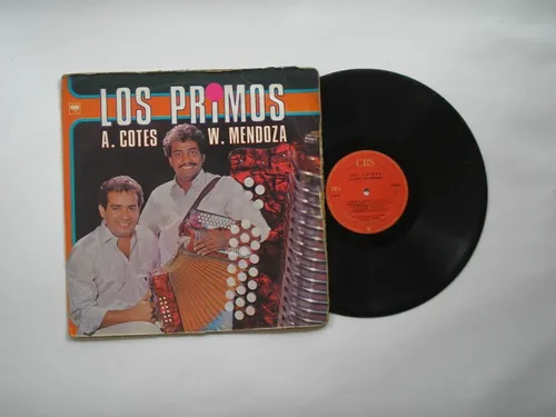 Lp Vinilo A Cotes W Mendoza Los Primos Edicion Colombia 1990 (Usado)