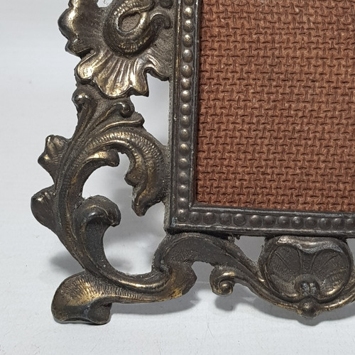 Imagen 6 de 6 de Antiguo Portarretrato Bronce Estilo Francés Mag 59346