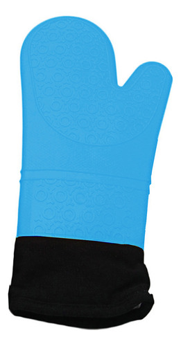 Guantes De Cocina De Silicona Con Forro De Algodón Acolchado