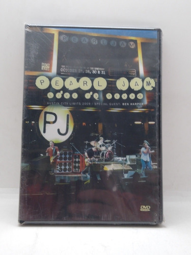 Pearl Jam Live In Texas Dvd Nuevo