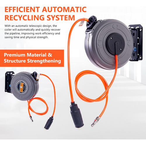 Rodillo Retráctil Automático Reel Wash Para Coche, 6 Mm
