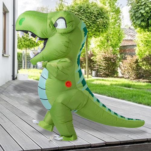 Nuevo Disfraz De Dinosaurio Inflable, Disfraz De Soplado De