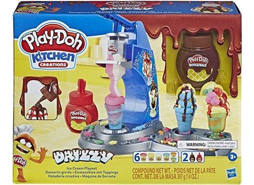 Play-doh Creaciones De Cocina Juego De Helado Estafadores Me