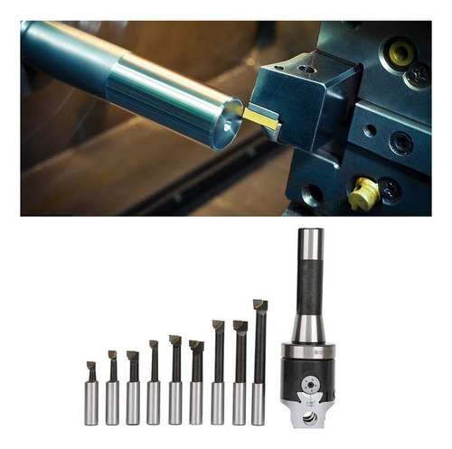 J Juego Boring R8 Drilling Heads De 2 Pulgadas