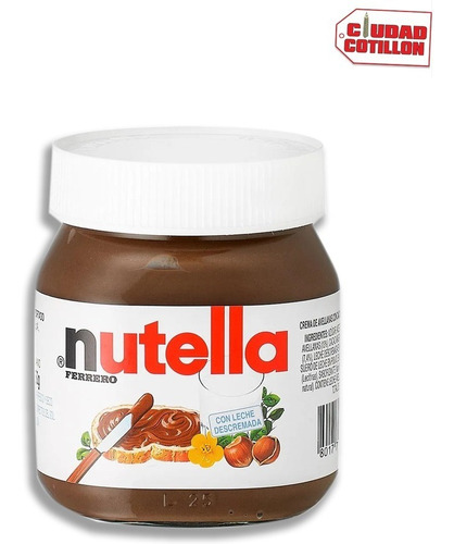 Nutella 140g Crema De Avellanas Y Chocolate Ciudad Cotillón