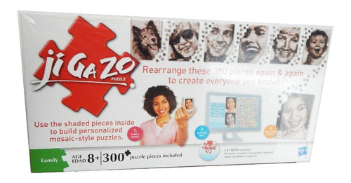 Jigazo Puzzle Juego De Mesa Rompecabezas 300 Interactivo Cd