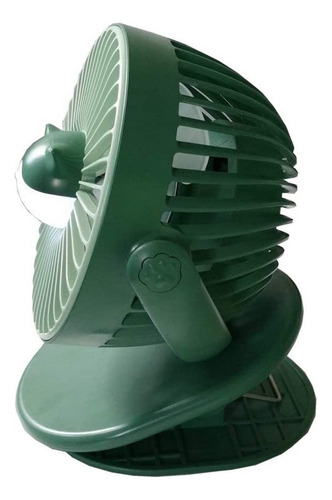 Ventilador De Escritorio Usb Con Pilas Recargables, Funciona