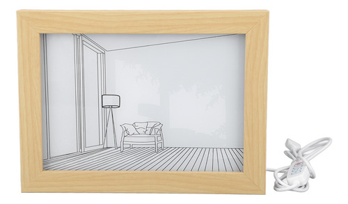 Cuadro Decorativo De Cabecera Con Pintura Con Luz Led