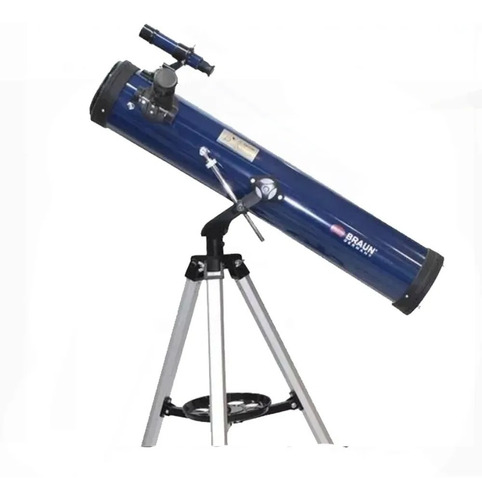 Telescopio Astronómico Braun 776 Eztl Con Tripode 76x700mm