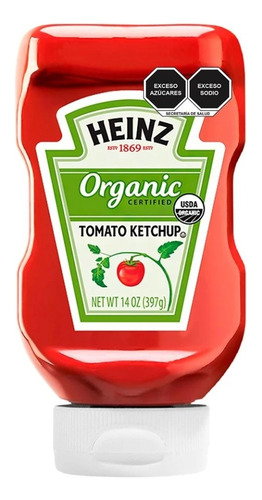 Salsa Cátsup Heinz Orgánica 397 Gr